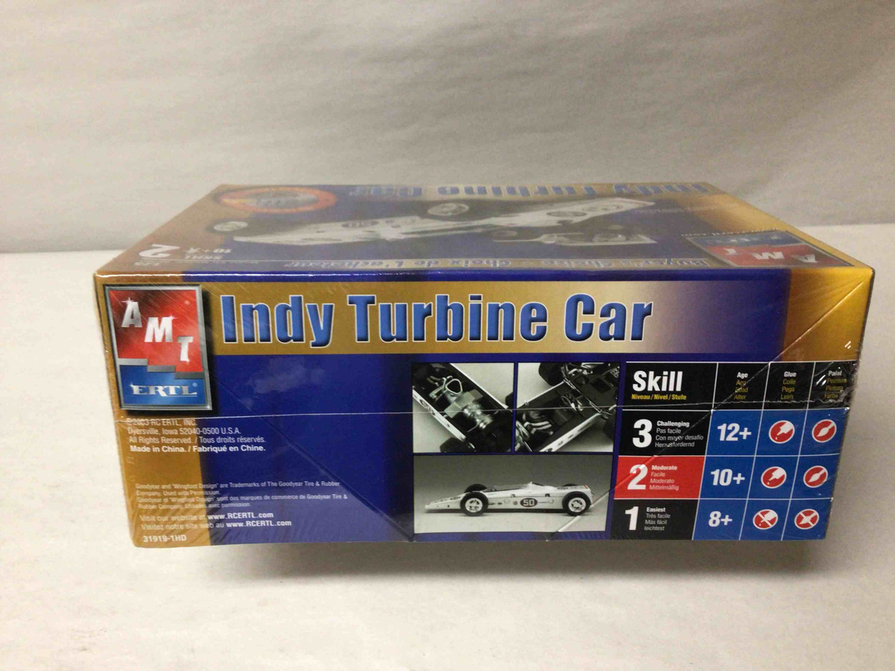 AMT 1/25 Lotus 56 STP Indy Turbine Car Pre-Owned Kit AMT31919