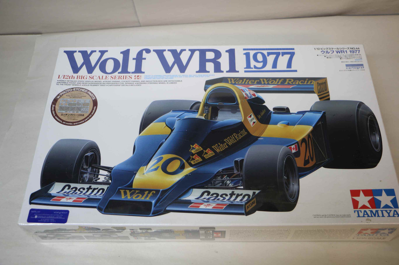 Tamiya 1/12 Wolf WR1 1977 with Photo-Etched Parts Formula 1 Model