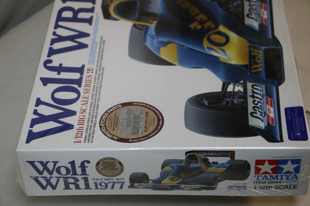 Tamiya 1/12 Wolf WR1 1977 with Photo-Etched Parts Formula 1 Model