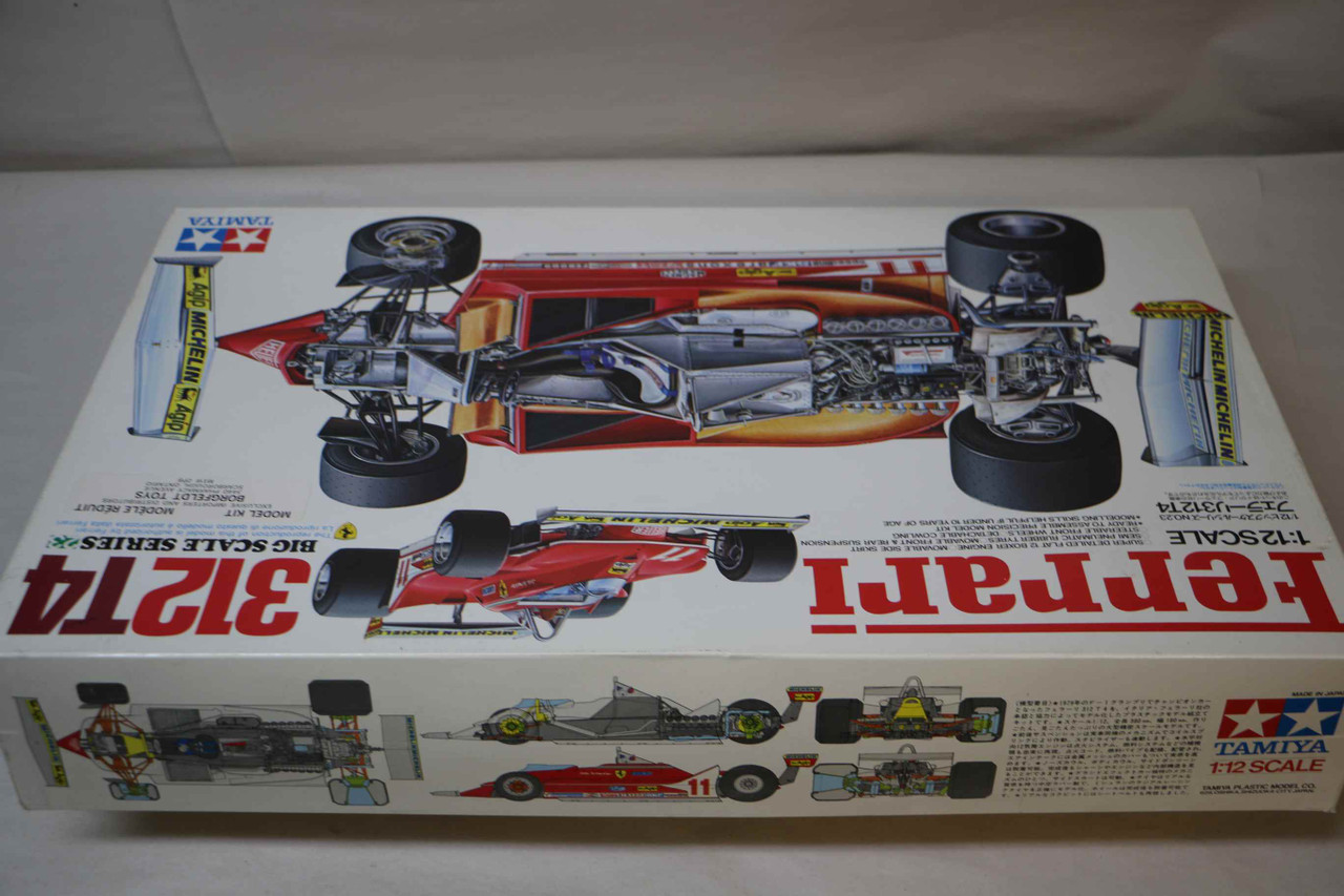 Tamiya 1/12 Ferrari 312T4 1979 Formula 1 Model Kit (Pre-Owned