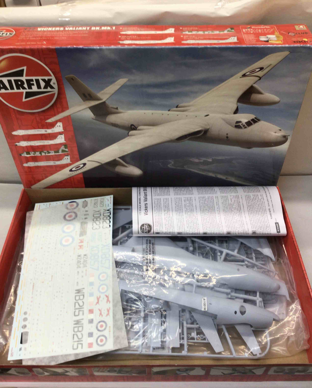 Airfix 1/72 Vickers Valiant B.K.Mk.1 V-Bomber A11001 Preowned
