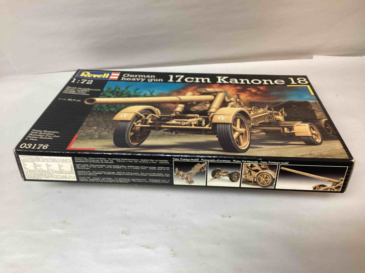Revell 1/72 17cm Kanone 18 Heavy Artillery 03176 Preowned | Wheels