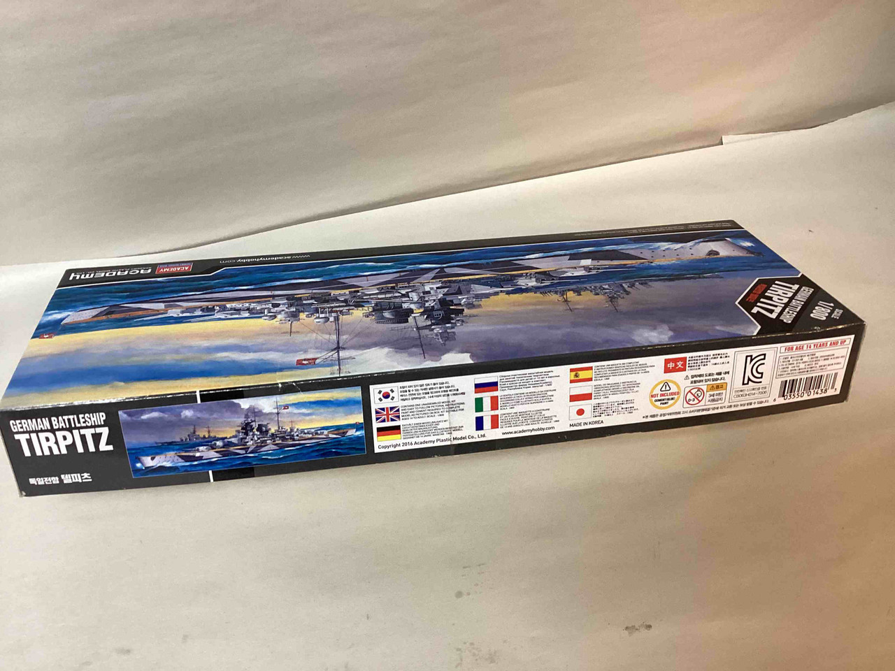 Academy 1/800 German Battleship Tirpitz 14219 Preowned | Wheels