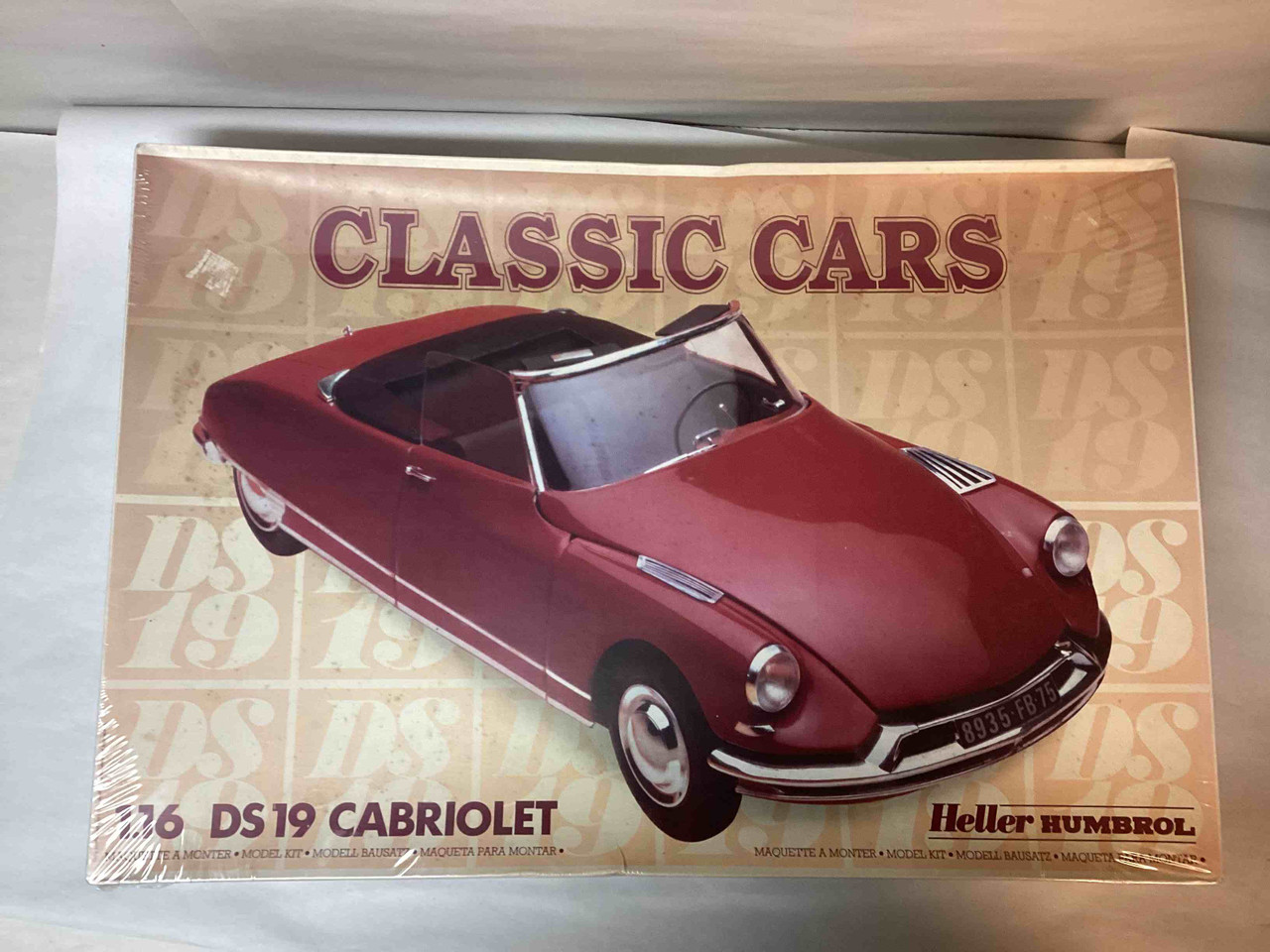 Heller 80752 1/16 Citroën DS 19 Cabriolet - Preowned Resealed Mint