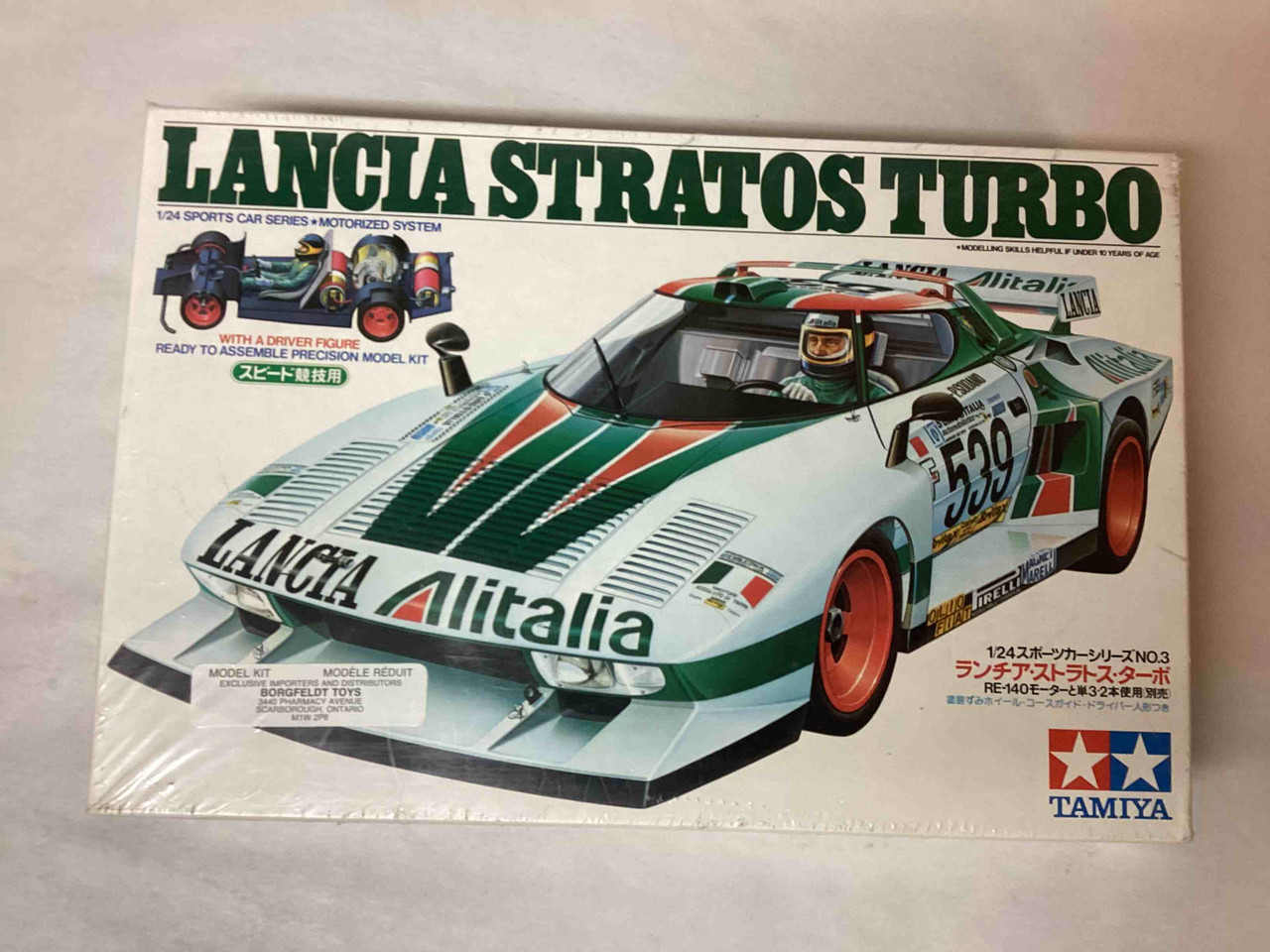 SS2403 - Tamiya 1/24 Lancia Stratos Turbo Group 5 | Resealed Mint