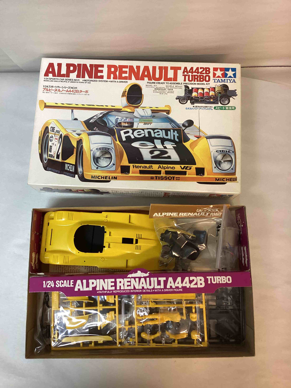 タミヤ 1/24 ALPINE RENAULT A442B TURBO SS2411 - Tamiya 1/24 Alpine Renault A442B Turbo Le Mans | Resealed