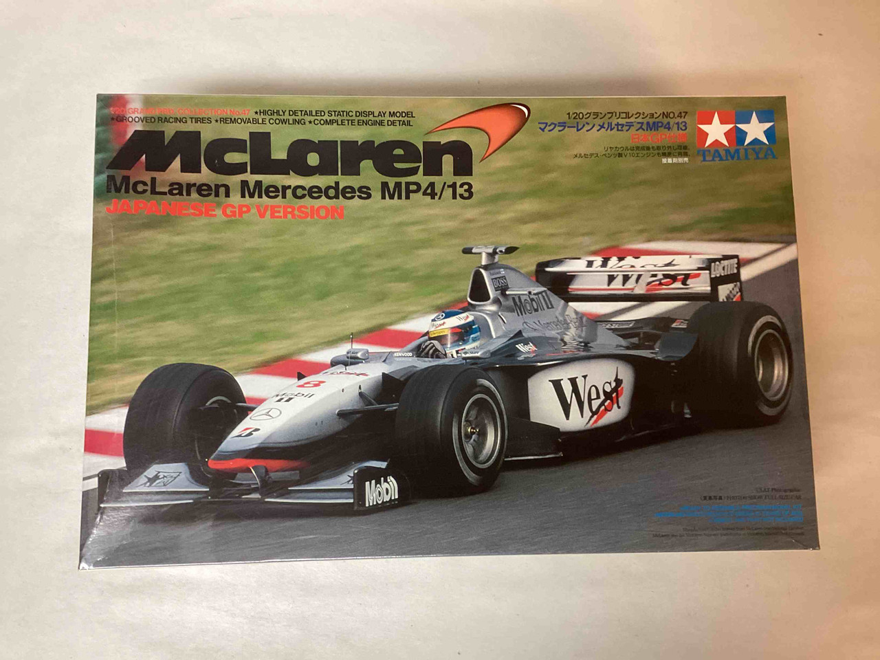 20047 - Tamiya 1/20 McLaren Mercedes MP4/13 Japanese GP F1 Car