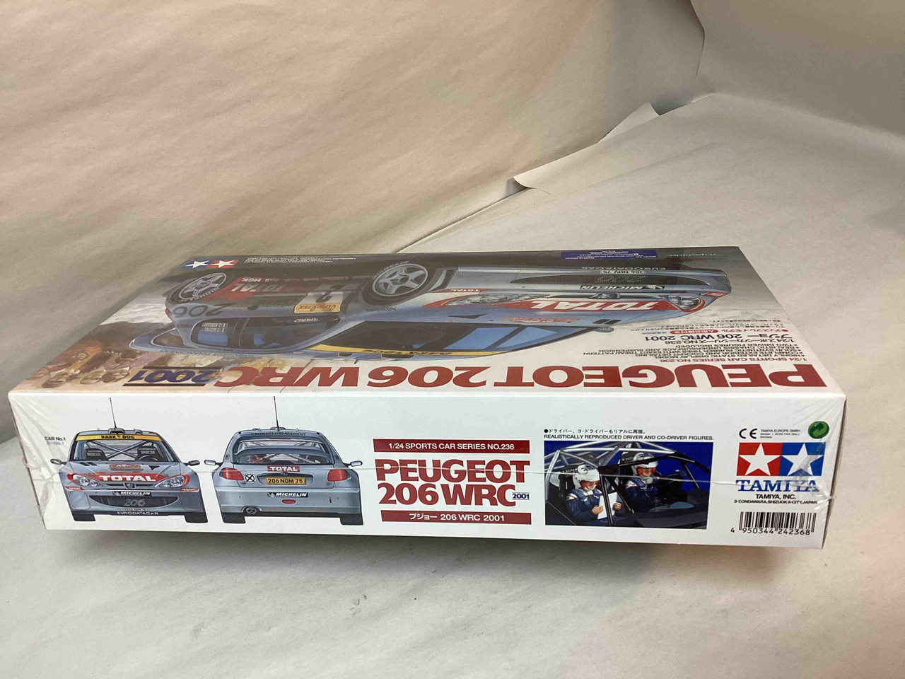 な 24236 - Tamiya 1⁄24 Peugeot 206 WRC 2001 Rally Car | Resealed Mint