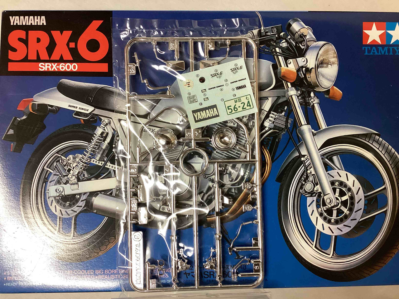 1448 - Tamiya 1/12 Yamaha SRX-6 | Preowned Resealed Mint | Wheels