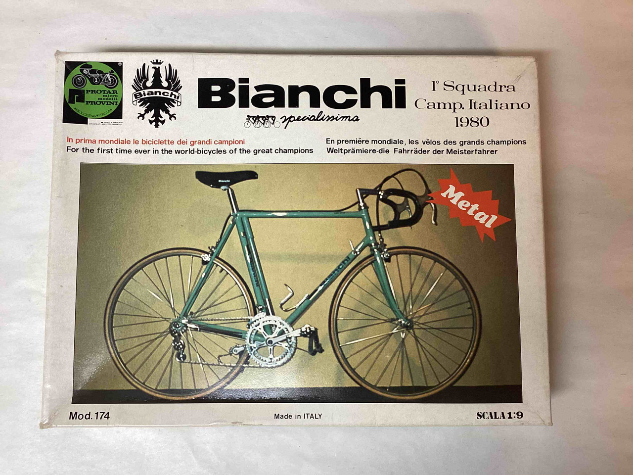 174 - Protar 1/9 Bianchi Camp. Italiano 1980 - Preowned | Wheels