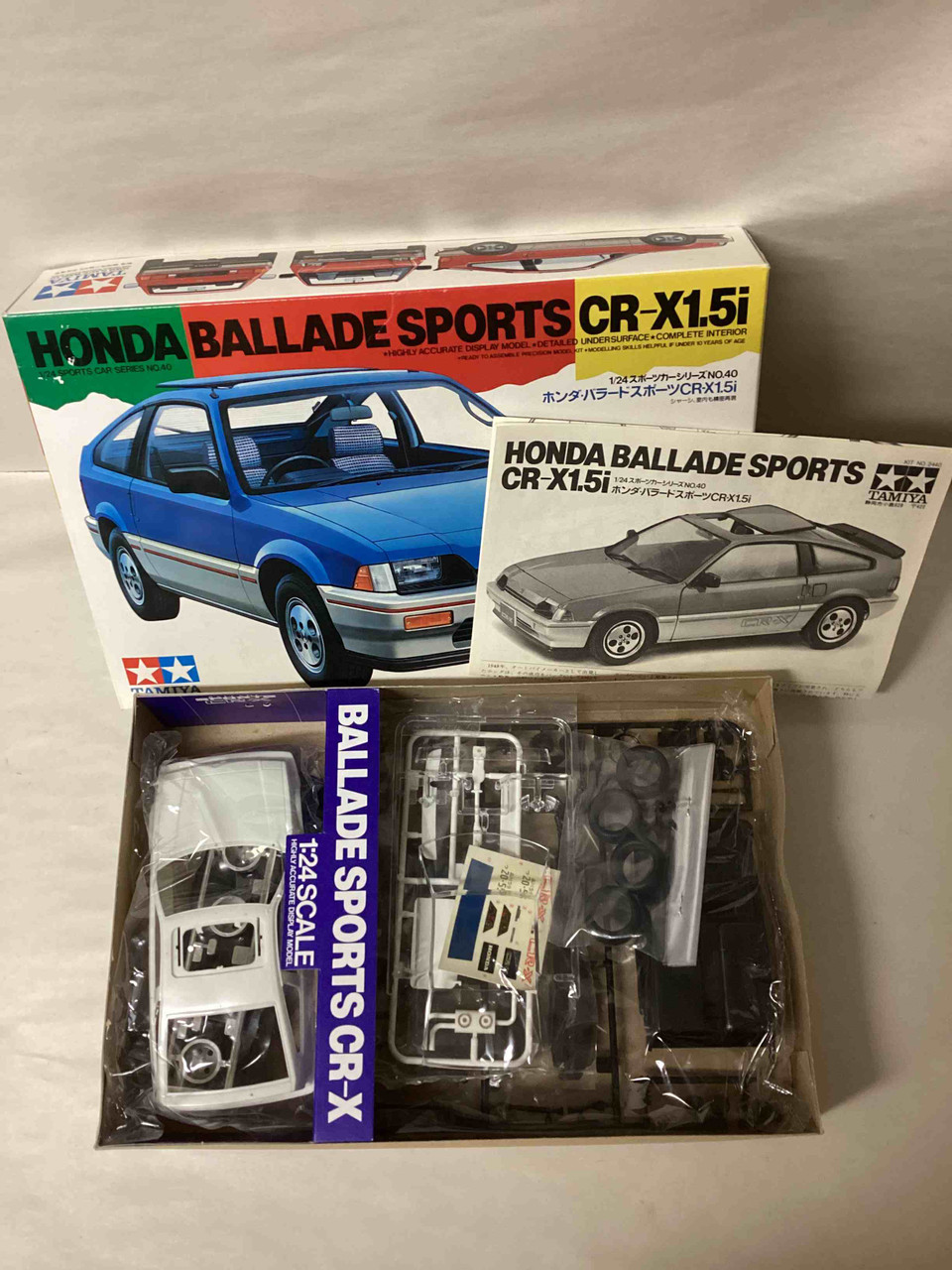 24040 - Tamiya 1/24 Honda Ballade Sports CR-X 1.5i - Preowned