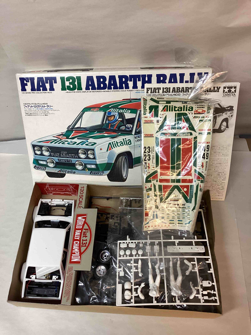 TAMGC2013 - Tamiya 1/20 Fiat 131 Abarth Rally - Preowned | Wheels