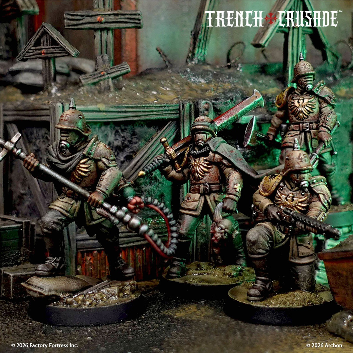 Trench Crusade Prussian Stosstruppen - Wheels & Wings Hobbies