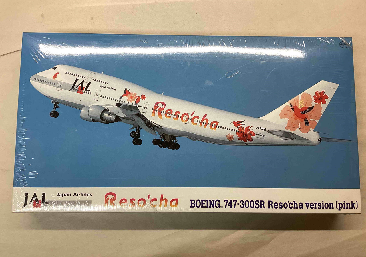 10620 - Hasegawa 1/200 JAL Boeing 747-300SR Reso'cha - Preowned