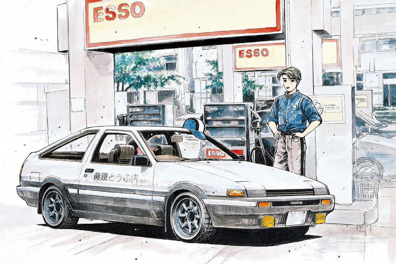 AOS20041 - Aoshima 1/32 SNAP KIT #CM-1 Initial D Takumi's