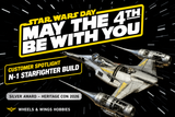 Bob Builds the Mandalorian N-1 Starfighter: Silver at Heritage Con 2026