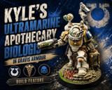 Kyle's Ultramarine Apothecary Biologis Paint Guide - Gravis Armour Build Feature