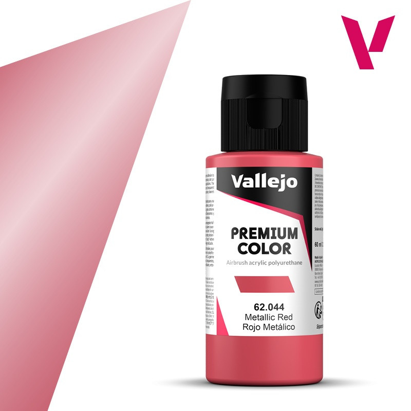 VLJ62044 - Vallejo Premium Color 60ml - Metallic Red - Wheels & Wings ...