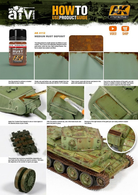 Vallejo Weathering Effects - Rust Texture