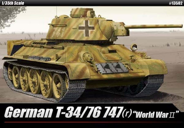 ACA13502 - Academy - 1/35 German T-34/76 747(r)