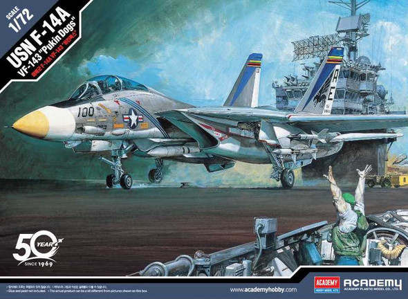 ACA12563 - Academy - 1/72 F-14A  - VF-143 Pukin Dogs