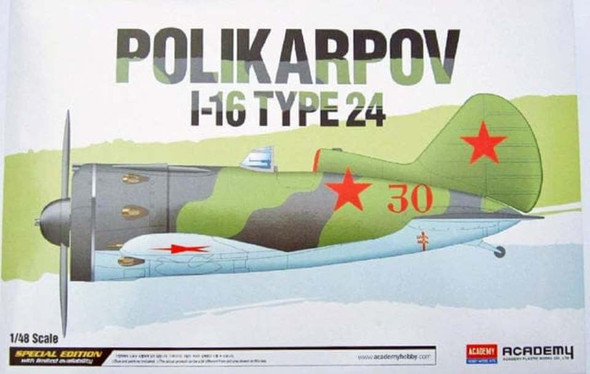 ACA12314 - Academy - 1/48 Polikarpov I-16 Type 24