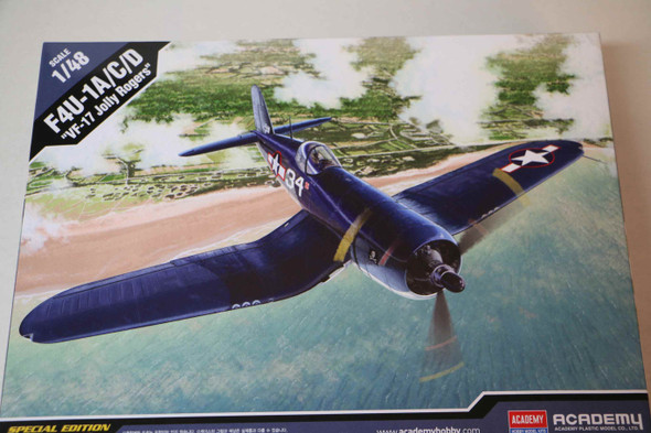 ACA12293 - Academy - 1/48 F4U-1A/C/D VF-17 Jolly Rogers""