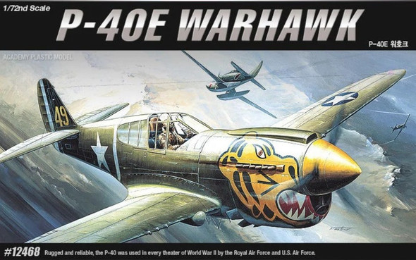 ACA12468 - Academy - 1/72 P-40E Warhawk
