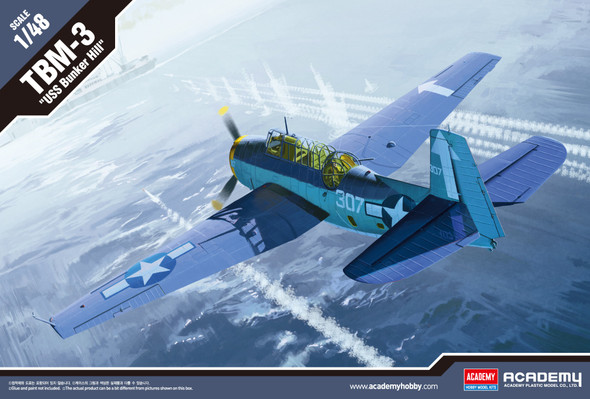 ACA12285 - Academy 1/48 TBM-3 Avenger - USS Bunker Hill