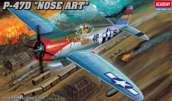 ACA2211 - Academy - 1/48 P-47D 'Nose Art'