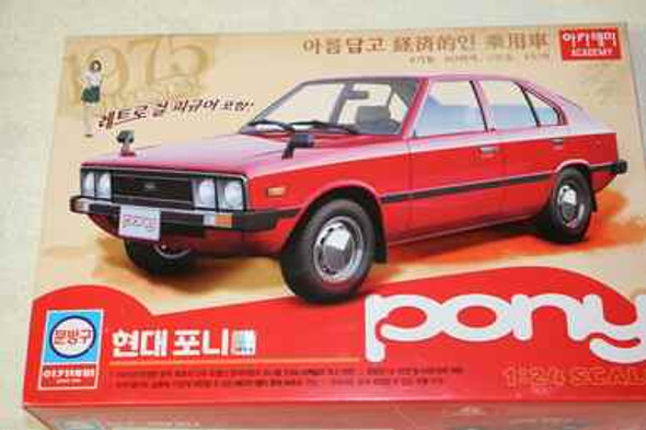 ACA15137 - Academy - 1/24 Hyundai Pony 1975