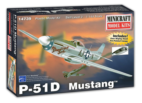 MIN14739 - Minicraft - 1/144 P-51D Mustang