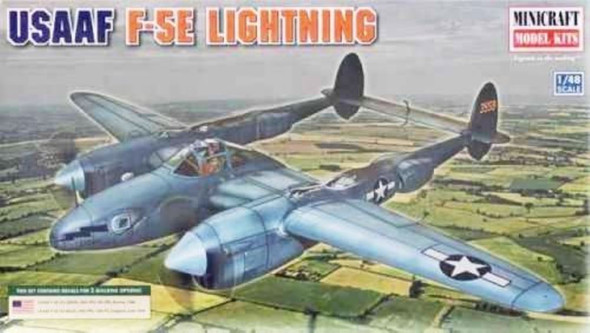 MIN11664 - Minicraft - 1/48 F-5E Lightning USAAF Photo-Recon