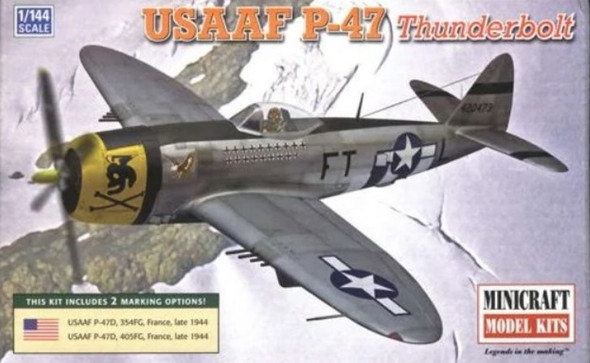 MIN14670 - Minicraft - 1/144 P-47 Thunderbolt