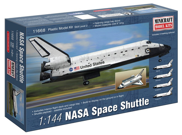 MIN11668 - Minicraft - 1/144 Space Shuttle