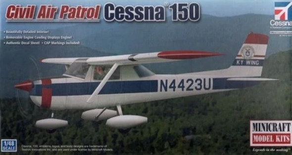 MIN11667 - Minicraft - 1/48 Cessna 150 Civil Air Patrol