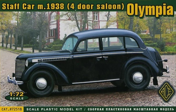 ACE72518 - ACE - 1/72 1938 Olympia 4dr Staff Car