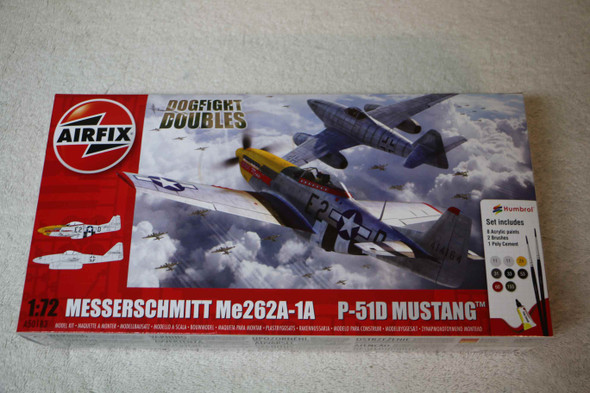 AIRA50183 - Airfix - 1/72 Dogfight Double P-51D & Me 262A-1a