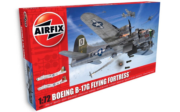 AIR08017 - Airfix - 1/72 B-17G Flying Fortress NEW TOOL 2017