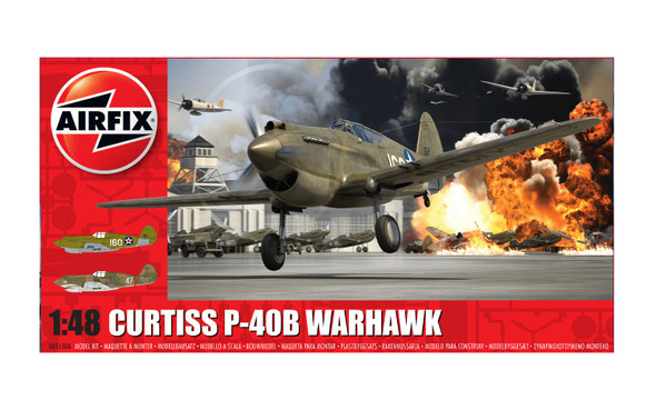 AIRA05130A - Airfix - 1/48 P-40B Warhawk NEW TOOL 2016