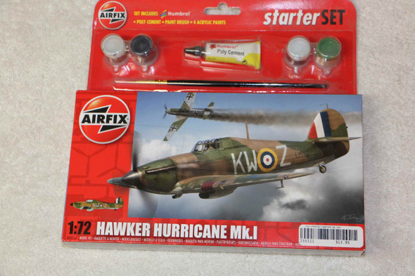 AIR55111 - Airfix - 1/72 Hawker Hurricane Starter Set