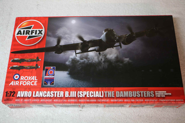 AIRA09007 - Airfix - 1/72 Royal Airforce Avro Lancaster B.III (Special) Dambusters 627 Squadron (Discontinued)