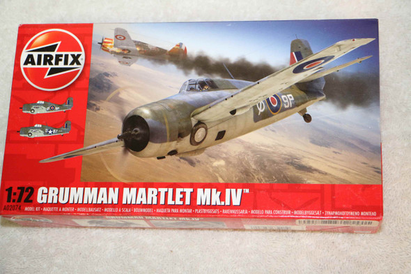 AIR02074 - Airfix - 1/72 Grumman Martlet Mk.IV NEW TOOL 2016 (Discontinued)