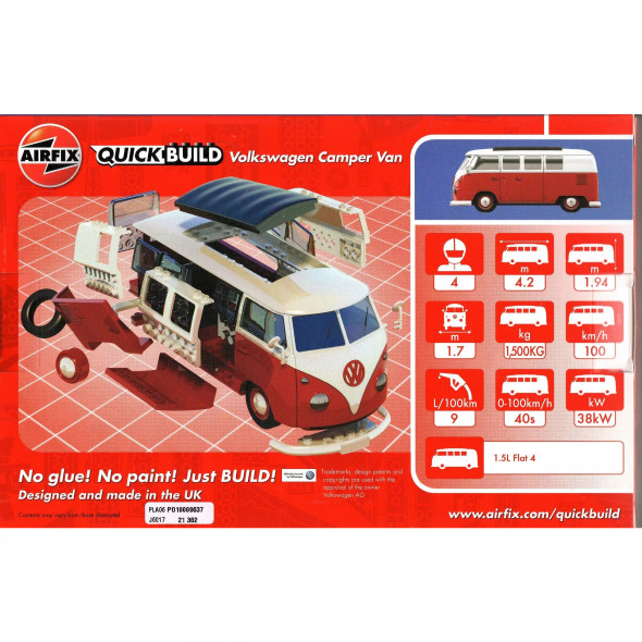 Airfix - Quickbuild Volkswagen Camper