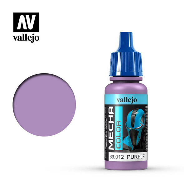 VLJ69012 - Vallejo - Mecha Color: Purple - 17mL Bottle - Acrylic / Wate r Based - Flat