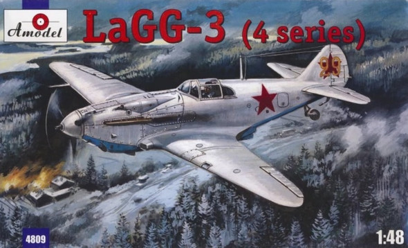 AMO4809 - Amodel - 1/48 LaGG-3 (4 Series)