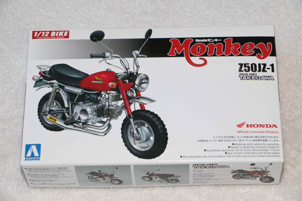 AOS052228 - Aoshima - 1/12 Honda Monkey Custom Takegawa Ver.2