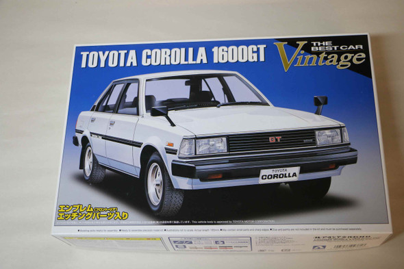 AOS043813 - Aoshima - 1/24 Toyota Corolla 1600GT