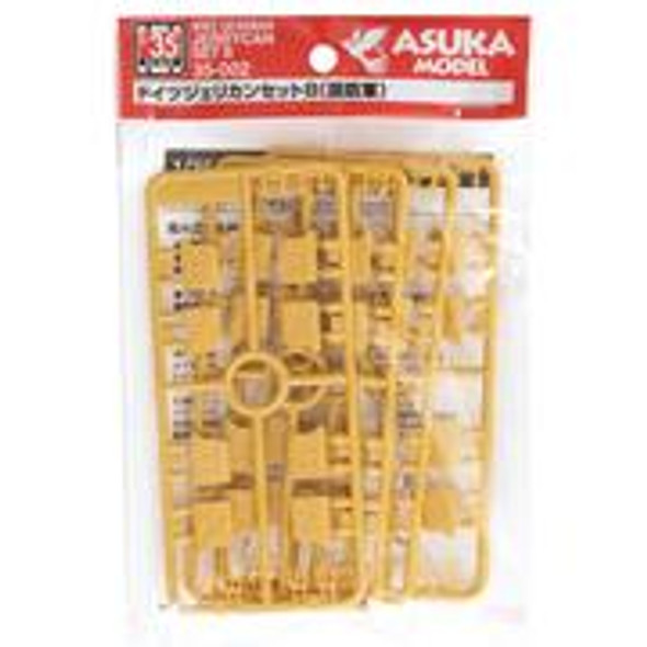 ASU35L29 - Asuka Model - 1/35 WWII German Jerry Can Set