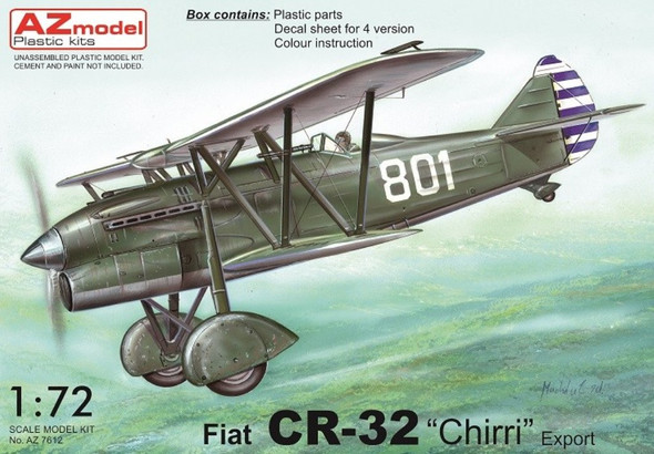 AZM7612 - AZ Models - 1/72 Fiat CR-32 Chirri; export